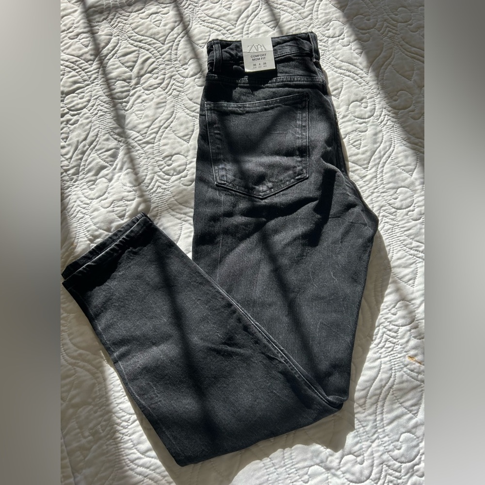 Zara mom jeans